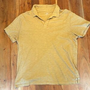 Bonobos Mustard Polo Shirt